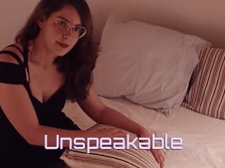 Unspeakable