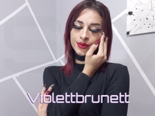 Violettbrunett
